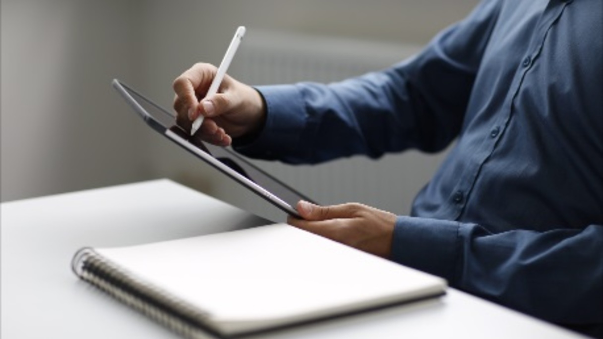 Tablet mit Stift