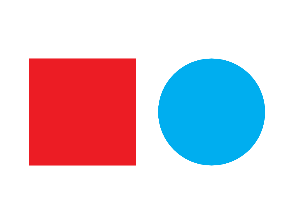 Rot und Blau