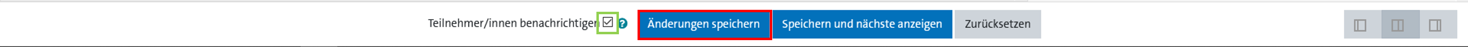 Abb.12: Änderungen speichern