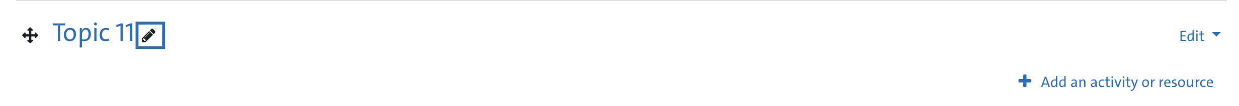 Fig.19: Rename existing content in MIN-Moodle