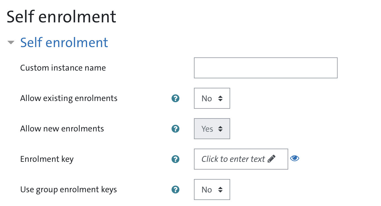 Fig.8: Create password for self-enrolment